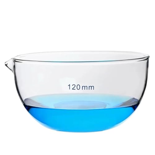 Verdampfungsschale aus Gläser mit flachem Boden, Labor-Chemieglas, 60 90 120 150 mm, Borosilikatglas(60mm) von EuZhOuDEQiNg