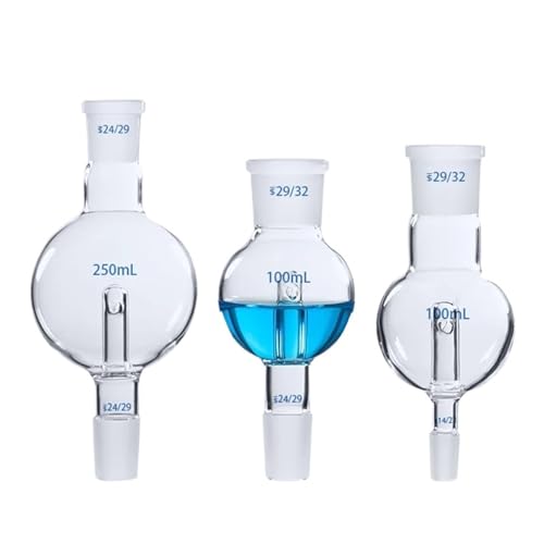 Verdicktes Gläser Anti-Spritz-Kugel Pufferkugel Explosionsgeschützte Flasche Rotationsverdampfungsinstrument Standardanschluss 100 ml/250 ml(1000ml 24X24) von EuZhOuDEQiNg