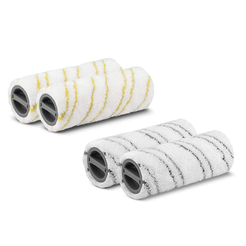 Eucteje 4er Mikrofaserwalzenset Universalwalzen Mikrofaser Ersatzrollen Walzenset Zubehör Kompatibel mit Karcher Elektrischer Bodenreiniger FC7 FC3 FC5 FC3D EWM2 Ersatzteile 2.055-007.0/2.055-006.0 Eucteje 4er Mikrofaserwalzenset Universalwalzen Mikrofaser Ersatzrollen Walzenset Zubehör Kompatibel mit Karcher Elektrischer Bodenreiniger FC7 FC3 FC5 FC3D EWM2 Ersatzteile 2.055-007.0/2.055-006.0 von Eucteje