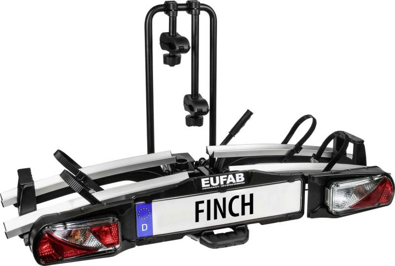 EUFAB Fahrradheckträger Finch für 2 Fahrräder teilweise vormontiert von Eufab Fahrradheckträger