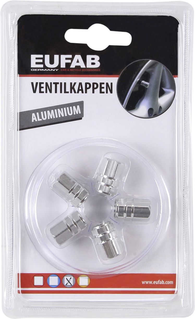 EUFAB Aluminium-Ventilkappe chrom von Eufab