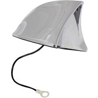 Eufab 521201 Kunststoff Auto-Haifischantenne Chrom (B x H x T) 115 x 75 x 65mm von Eufab