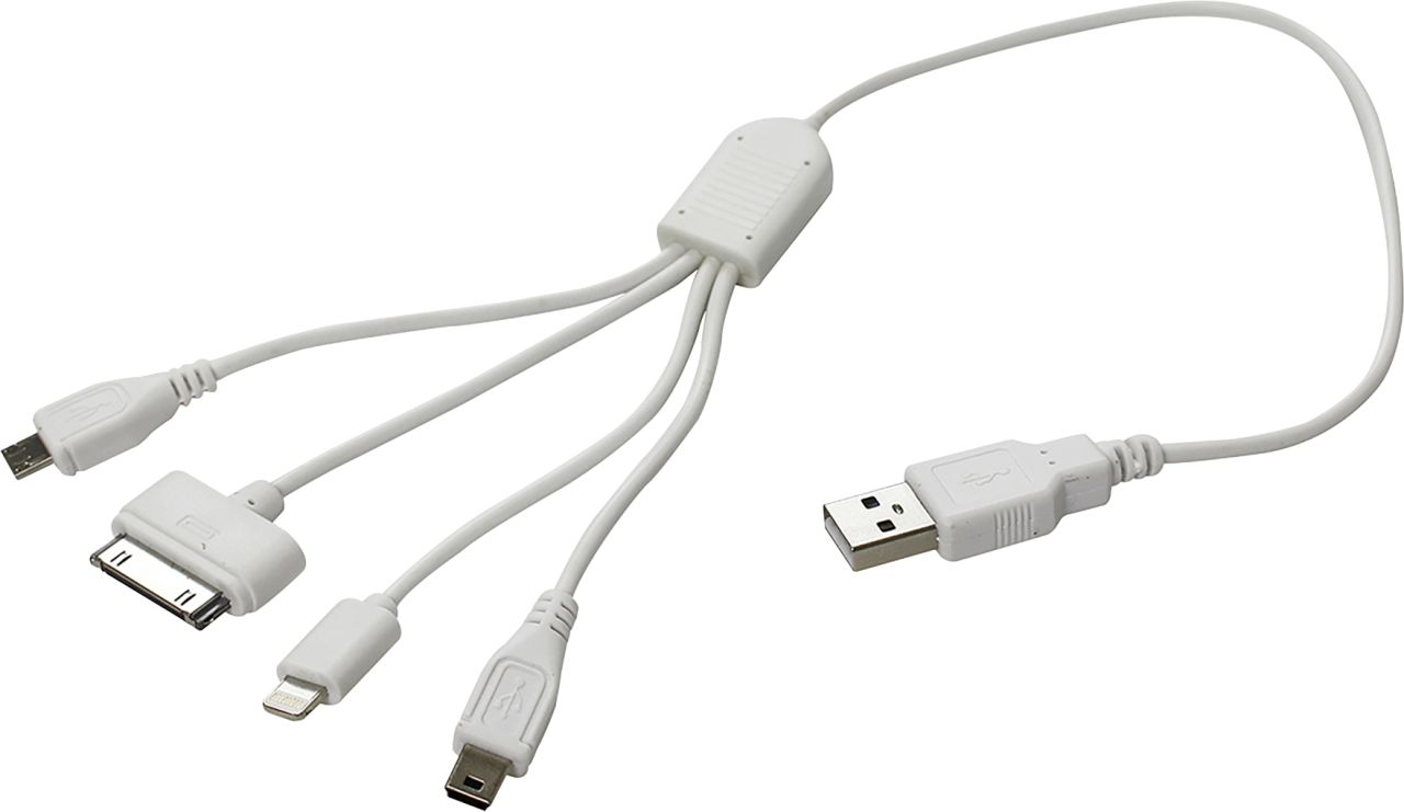 EUFAB USB Ladekabel mit 4 Adaptern von Eufab