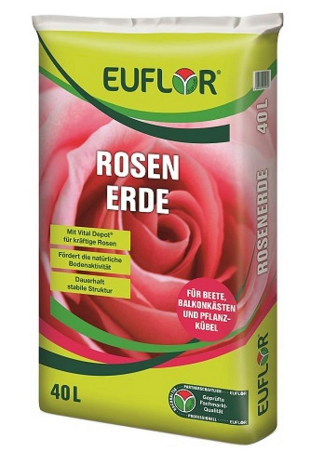 Euflor Bio-Erde Euflor Rosenerde 40 L von Euflor