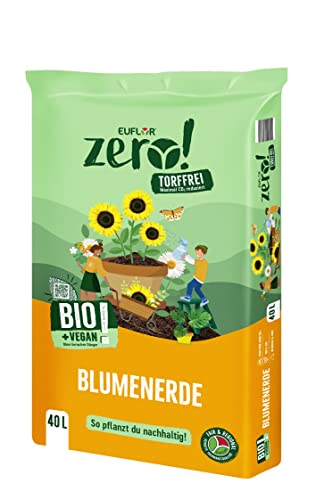 Euflor Erde Zero! Bio Blumenerde 40 Liter von Euflor