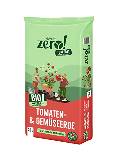 Euflor Erde Zero! Bio Tomaten und Gemüseerde 20 Liter von Euflor