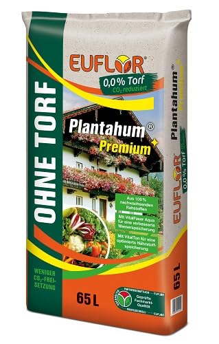 Euflor Plantahum Premium ohne Torf 65 Liter von Euflor