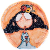 Einzigartige Keramikplatte, Perfekt Für Diejenigen, Die Kunst Und Alle Dinge Niedlich Lieben Einzigartige Keramikplatte, Perfekt Für Diejenigen, Die Kunst Und Alle Dinge Niedlich Lieben von EugeniaGerontara