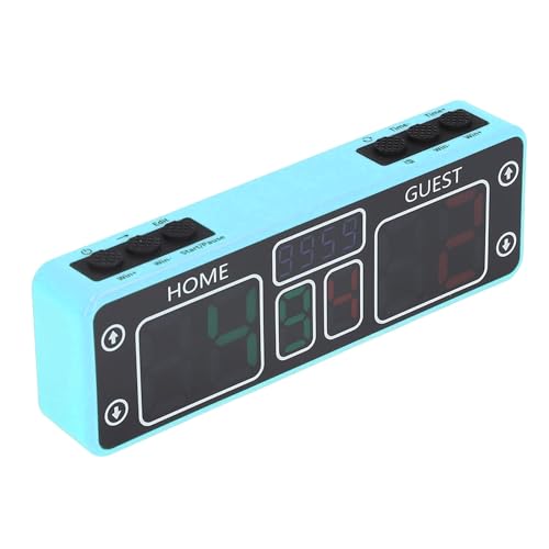 10stellige Touch -wiederaufladbare Anzeigetafel Einfach zu Bedienen für Rasen- oder Pool Elektronik Digital Anzeigetafel mit Tasten DC 5V (BLUE) von Eujgoov