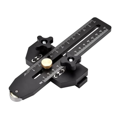 Aluminium Legierung Dünne Rip Jig Tisch Sah Zaun Führung Tisch Säge Zubehör mit Roller Limiter Aluminium Legierung Dünne Rip Jig Tisch Sah Zaun Führung Tisch Säge Zubehör mit Roller Limiter von Eujgoov