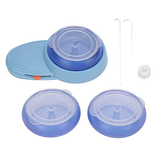 Bead Spinner, Perlenspinner Plastic Spin Beading Bowl mit Gebogenem Nadelfaden Elektrischer Perlen-Spinner mit Haken für die Schmuckherstellung von Eujgoov