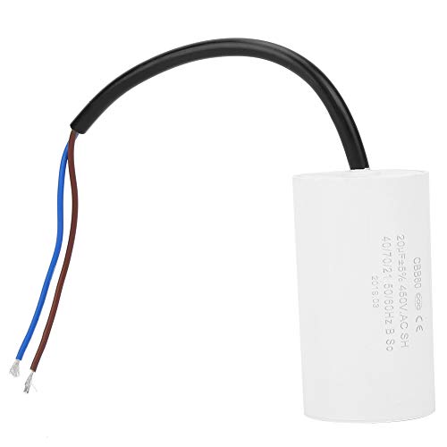 CBB60 450V 20uF Motor Kondensator CBB60 Startkondensator mit Kabel für Kühlschränke Klimaanlage von Eujgoov