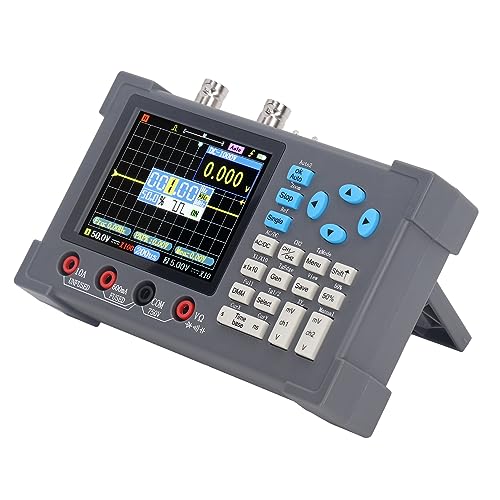 Digitales Oszilloskop DSO3D12 3 in 1 120M 250MSa / S 3,2 in Bildschirm Anzeige Dual-Channel-Digital Oszilloskop Bandbreite und Multimeter und Generator von Eujgoov