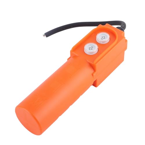 Elektrischer Druckknopfschalter Zur Hebezeugsteuerung, Wasserdichter Kranschalter für Kräne, Gabelstapler 220 V (50uF Kondensator 800-1000kg) von Eujgoov