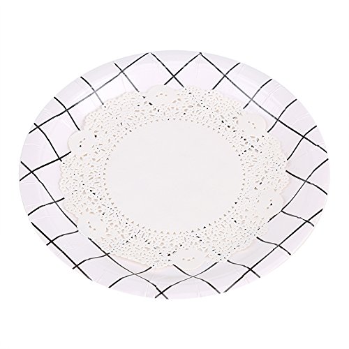 Eujgoov 180pcs Ausgehöhlte Dekorative Papierpapierkuchen-Matten-Handwerks-Hochzeitsfeierndekoration, Geeignet für Jeden Anlass, Multifunktionaler Gebrauch, Verbessern Sie Ihre Tischeinstellungen mit von Eujgoov