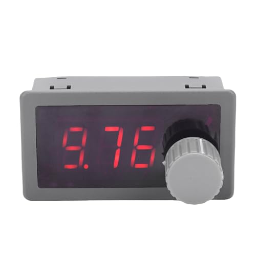 Eujgoov 3 Ziffern Anzeigesignalgenerator, DC 0-10V Einstellbare Spannungsstromsimulator 50 MA Ausgang LCD für die SPS-Industriesteuerung von Eujgoov