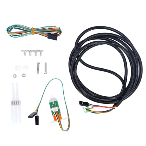 Eujgoov 3D -Drucker Auto Bettniveau -Sensor Smart Leveling Genauige Messungspritzung Geformte Sonde Durchscheinende Weiße PC -Hülle mit Hall -Effekt für Reprap MK8 I3 Pro DIY von Eujgoov