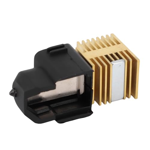 Eujgoov 3D -Drucker Hotend Extruder Hotend Kit für Lab A1 A1 Mini mit Messingbeschichtendüse Aluminiumlegierung Cucrzr Ni Plattierung 500 ℃ Hohe Temperatur (0,6 mm) von Eujgoov