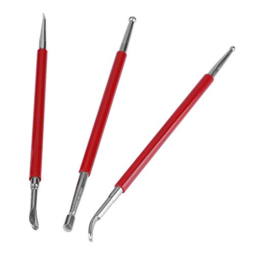 Eujgoov 3pcs Leder Press -Rubriebstrahl von Eujgoov