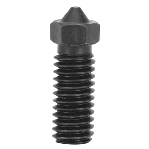 Eujgoov 3pcs M6 -Gewinde 3D -Drucker -Extruderdüse 0,4 Mm Gehärteter Stahldüse von Eujgoov