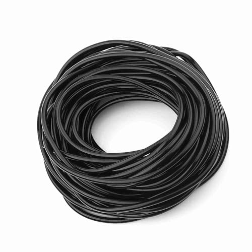 Eujgoov 5 M/10 M/20 Bewässerung PVC -Schlauchrohrrohr PVC -Schlauchrohr 4/7mm Rasen Mikro Tropf Bewässerungssystem, Neue Umweltmaterialproduktion, kein Abfallgeruch, Weiches Material, das Innen (20m) von Eujgoov