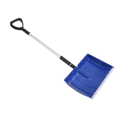 Eujgoov Abnehmbare Leichte Schneeschaufel, Premium -Aluminium -PP Material, Kompaktes für Camping, Notkühlgarten, mit Vielseitiger Schneeschaufel für Schnee, Leicht Aufbewahren und Tragen (Blue) von Eujgoov