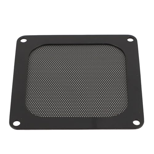 Eujgoov Computer Lüfterfilter Grills PVC Material Fire Recorant Einfach zu Staubdestellter Magnet Installation Ideal für PC -Fall Netzteil (BLACK) von Eujgoov