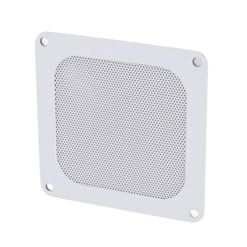 Eujgoov Computer Lüfterfilter Grills PVC Material Fire Recorant Einfach zu Staubdestellter Magnet Installation Ideal für PC -Fall Netzteil (WHITE) von Eujgoov