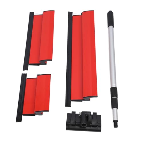 Eujgoov Edelstahl -Skimmingklingen -Set mit Ergonomischem Griff für Trockenbau -Glättungswerkzeug Hohe Aufprallfestigkeit Flexible Ecke Passt Genau Austauschbares Blatt Einfache von Eujgoov