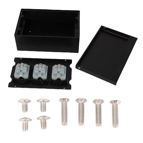 Eujgoov Eingebrauchtes Bodenbuchse 3 -Stecker -Steckdosen 4000W Schwarz mit Wasserdichtung für Home Office Eujgoov Eingebrauchtes Bodenbuchse 3 -Stecker -Steckdosen 4000W Schwarz mit Wasserdichtung für Home Office von Eujgoov