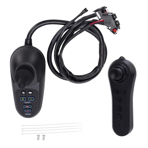 Eujgoov Elektrischer Stuhl Controller Joystick Bremse EIN Intelligentes System Vielseitig Zubehör Rollstuhlteile EAB Ramp Hold Function Benutzerfreundliches Display -Panel von Eujgoov