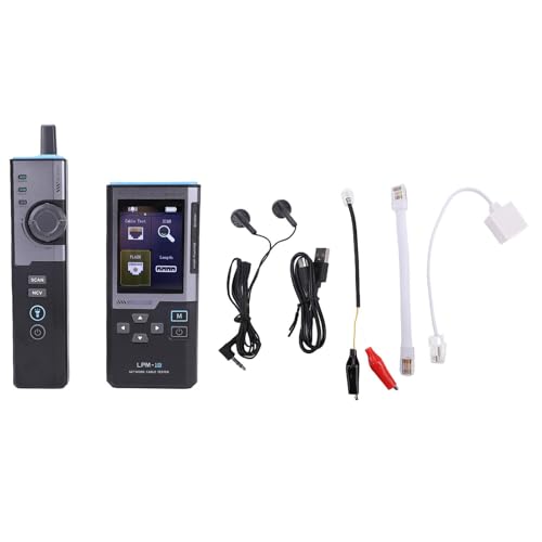 Eujgoov Ethernet -Kabel -Tester -Netzwerkkabel -Tester für RJ45 RJ11 -Kabel - mit Leitungsdetektionslänge -Test -Crimp -Inspektion Eujgoov Ethernet -Kabel -Tester -Netzwerkkabel -Tester für RJ45 RJ11 -Kabel - mit Leitungsdetektionslänge -Test -Crimp -Inspektion von Eujgoov