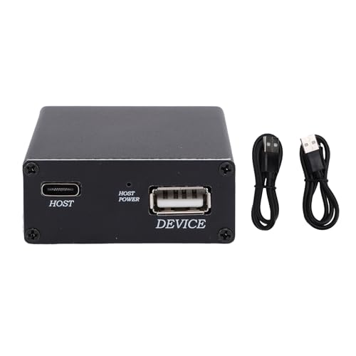 Eujgoov FPGA USB Logic Analyzer USB -Protokollanalysator Aluminiumlegierungsgehäuse mit FPGA -Technologie ESD -Schutz für die Datenintegrität von Eujgoov