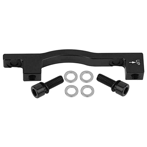 Eujgoov Fahrradrahmen -Scheibenbremsadaptermontage für eine - Säule - F203 für Mountain Bike Fahrradfahrrad (A-Pillar-F203 Schwarz) von Eujgoov