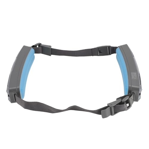 Eujgoov Hände Wiederaufladbare Taillenlüfter Verstellbarer Gürtelkühlventilator für Reiseberechnung Campingfischen (GRAY) von Eujgoov