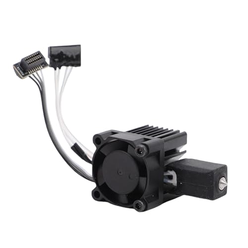 Eujgoov Härterstahldüse Heißer Ende Extrusionskopf 0,2 Mm mit Kühllüfter und Heizkissen Thermistor Komplett Druckkit für Lab P1P P1S 3D -Drucker Eujgoov Härterstahldüse Heißer Ende Extrusionskopf 0,2 Mm mit Kühllüfter und Heizkissen Thermistor Komplett Druckkit für Lab P1P P1S 3D -Drucker von Eujgoov