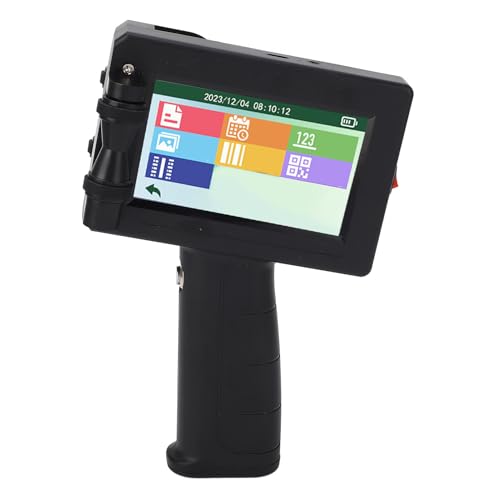 Eujgoov Handheld-Tintenstrahl-Etikettendrucker mit 4,3-Zoll-HD-Touchscreen, 4-Kern-CPU, Ergonomischem Design, Unterstützt Mehrere Materialsysteme Eujgoov Handheld-Tintenstrahl-Etikettendrucker mit 4,3-Zoll-HD-Touchscreen, 4-Kern-CPU, Ergonomischem Design, Unterstützt Mehrere Materialsysteme von Eujgoov