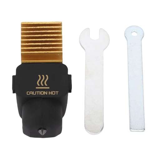 Eujgoov Hochgeschwindigkeits -Messing 3D -Drucker Hot End Kit Extrusion Head Kit für A1 A1 Mini mit Gehärtetem Stahldüse Silikon -Socken -Teilezubehör (0,2 mm) von Eujgoov