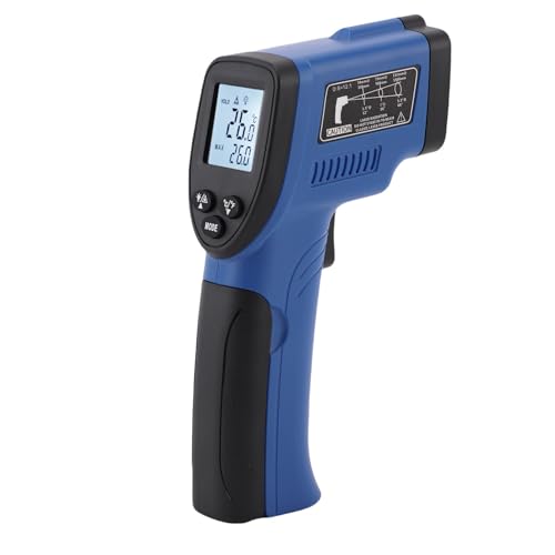 Eujgoov Infrarot -Thermometer Digitaltemperaturofen -Thermometer -50 Bis 580 Zum Kochen von BBQ -Autosreparaturen von Eujgoov