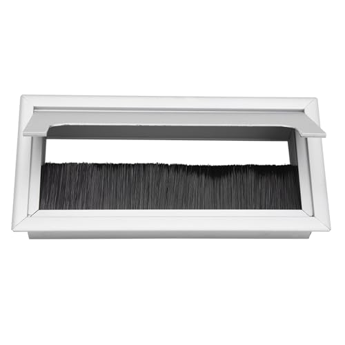 Eujgoov Kabelbuchse Schreibtisch Tisch Grommet Securityelectronics, Hochwertiger Aluminiumauslasseinsatz mit 4 -mm -Haarbürste, Offene Abdeckung, Einfach zu Installieren und zu Entfernen, für Office Eujgoov Kabelbuchse Schreibtisch Tisch Grommet Securityelectronics, Hochwertiger Aluminiumauslasseinsatz mit 4 -mm -Haarbürste, Offene Abdeckung, Einfach zu Installieren und zu Entfernen, für Office von Eujgoov