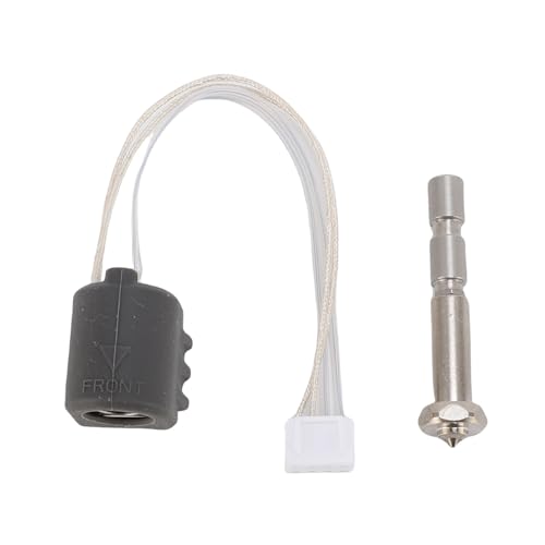 Eujgoov Keramik-Heizblock-Kit 3D-Drucker Hot-End-Druckkopf mit 0,4mm Düse von Eujgoov