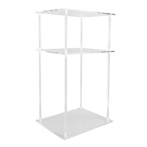 Eujgoov Kleine Acryl 3 -Tier -Endtisch Platz Sparen Klare Nachttisch Bett Tisch für Wohnzimmer Schlafzimmer, Robustes Leichtes Gewicht für Wohnkultur Eujgoov Kleine Acryl 3 -Tier -Endtisch Platz Sparen Klare Nachttisch Bett Tisch für Wohnzimmer Schlafzimmer, Robustes Leichtes Gewicht für Wohnkultur von Eujgoov