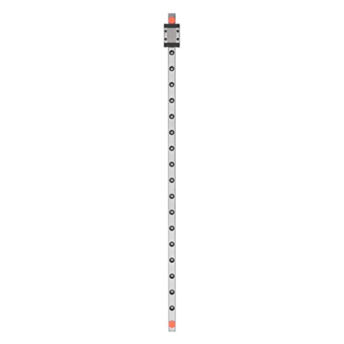 Eujgoov Lagerstahl-Linearthrung, Lineare GLEITCHIEN MIT SCHLITTENBLOCK FUR 3D-DRUCKER-CNC-MASCHINE (400 mm) von Eujgoov
