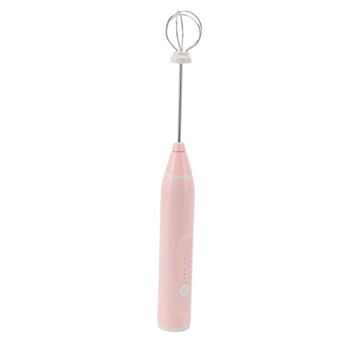 Eujgoov Mini Electric Eggbeater, Handheldmilch -Kunter -Rührer, 3 Modi Batteriebetriebene Elektrische Handheld Tragbare Mini Mixer für Latte Cappuccino Hot Chocolate Ego (PINK) von Eujgoov