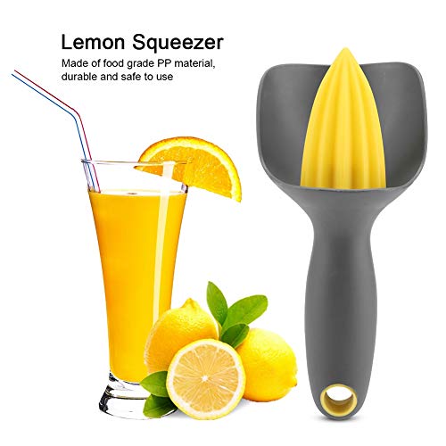 Eujgoov Müheloses Saft -Extraktion, Materielle Zitronenququeezer der Lebensmittelqualität mit Schneller Reinigung und Komfortables Handling für die Heimnutzung, Tragbares Design, Ergonomischer Mini von Eujgoov