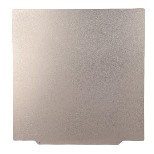 Eujgoov PEI -Build -Platte Textur PEI Federstahl 235 X 235 Mm Magnetisch Flexible Beheiztes Bett Einfach zu Klebrigem Modell Kompatibel mit PLA PETG 120 ℃ für 3D -Drucker -Build -Board von Eujgoov