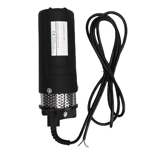 Eujgoov Pumpe Tauchpumpe Tiefe Brunnen Wasserverbindung Pumpe Edelstahlpumpe mit Schnellem Trennungsdesign für die Industrielle Bewässerung in der Industriellen Bewässerung (DC24V) von Eujgoov