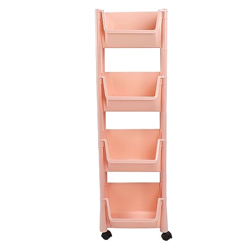 Eujgoov Rolling Storage Organizer Compact Rolling Storage Organizer Regal, Mobile Utility Cart Book Regal Große Kapazität Bewegliche Speicherbuchregal mit Abschließbaren Rädern Mobile Eujgoov Rolling Storage Organizer Compact Rolling Storage Organizer Regal, Mobile Utility Cart Book Regal Große Kapazität Bewegliche Speicherbuchregal mit Abschließbaren Rädern Mobile von Eujgoov