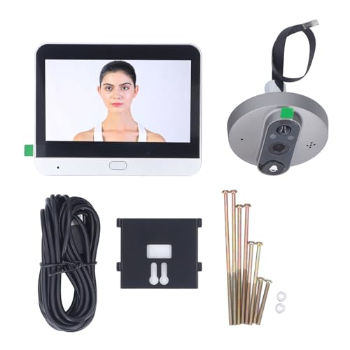Eujgoov Smart Peephole Viewer 1080P HD-Kamera, WiFi-Türspion, Bewegungserkennung, 150-Grad-Weitwinkel-Nachtsicht Eujgoov Smart Peephole Viewer 1080P HD-Kamera, WiFi-Türspion, Bewegungserkennung, 150-Grad-Weitwinkel-Nachtsicht von Eujgoov