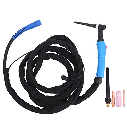 Eujgoov TIG -Schweißwaffenausrüstung Flexible Fackelschneider mit Hochtemperaturwiderstand 4m Kabel für Verschiedene Metalleschweißen Eujgoov TIG -Schweißwaffenausrüstung Flexible Fackelschneider mit Hochtemperaturwiderstand 4m Kabel für Verschiedene Metalleschweißen von Eujgoov